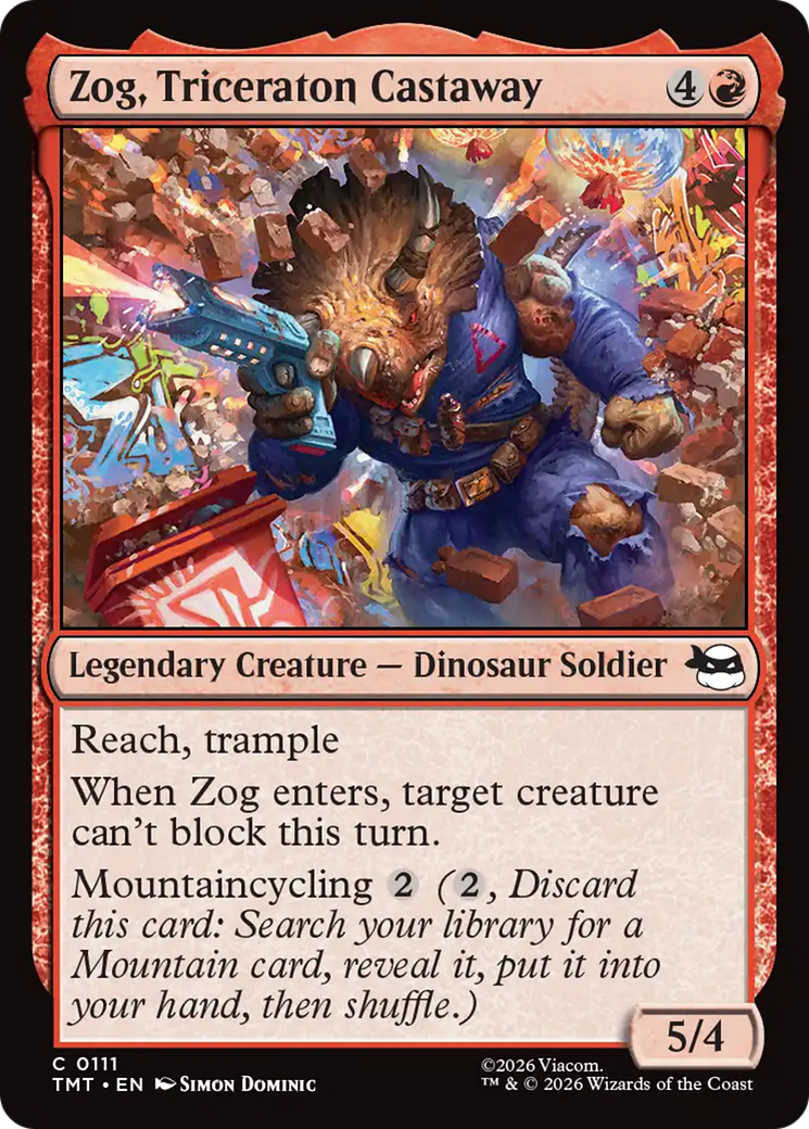 Zog, Triceraton Castaway [Teenage Mutant Ninja Turtles] | Gear Gaming Fayetteville