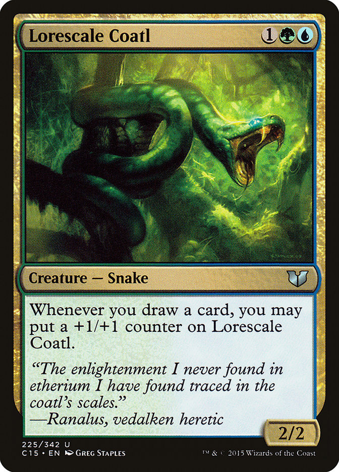 Lorescale Coatl [Commander 2015] | Gear Gaming Fayetteville