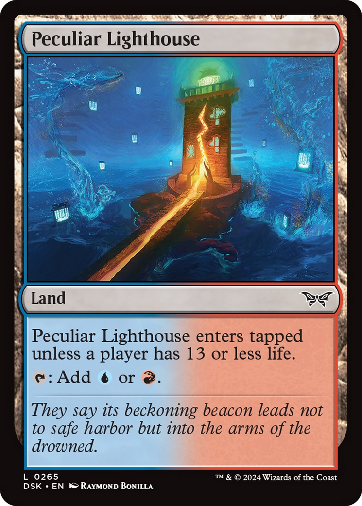 Peculiar Lighthouse [Duskmourn: House of Horror] | Gear Gaming Fayetteville