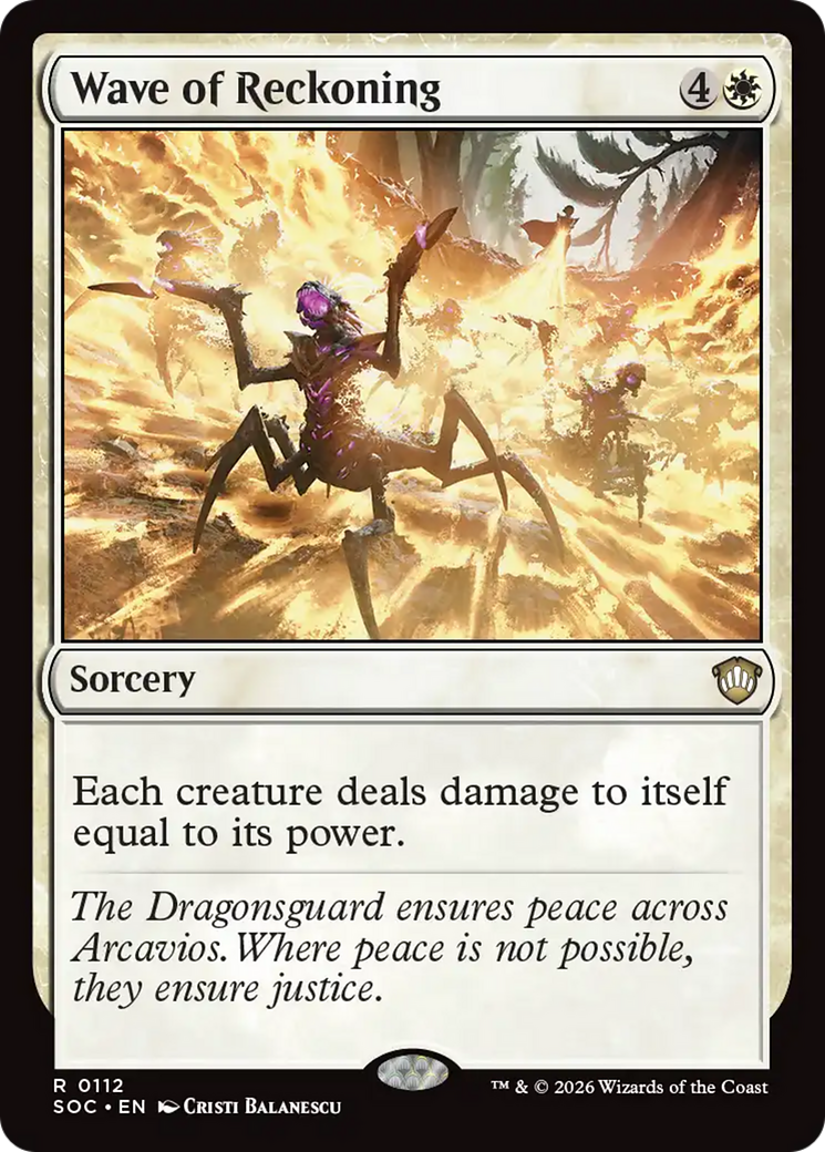 Wave of Reckoning [Secrets of Strixhaven Commander] | Gear Gaming Fayetteville
