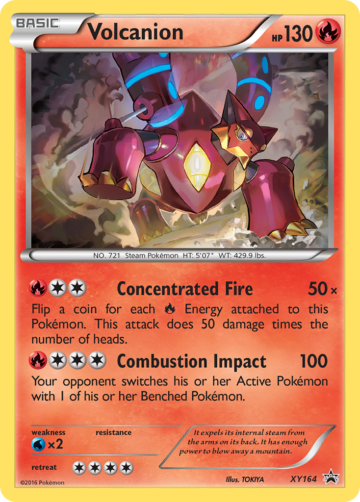 Volcanion (XY164) [XY: Black Star Promos] | Gear Gaming Fayetteville