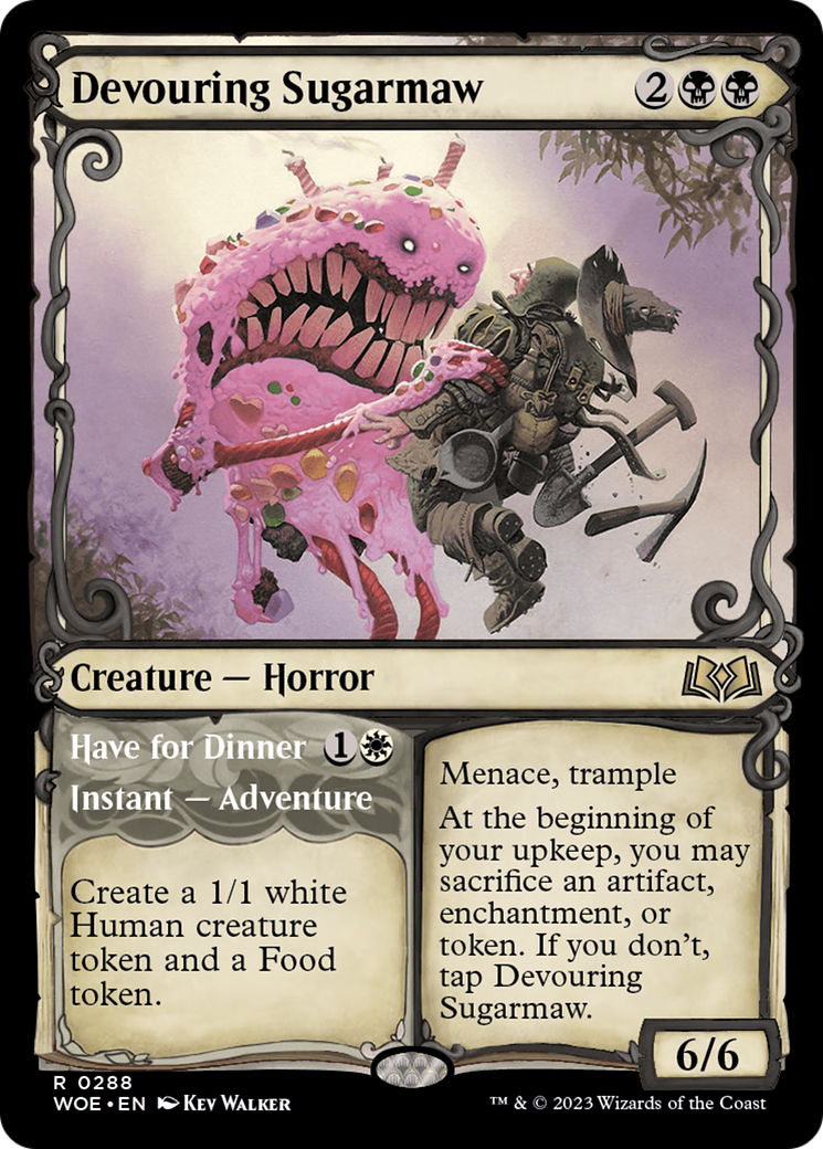 Devouring Sugarmaw // Have For Dinner (Showcase) [Wilds of Eldraine] | Gear Gaming Fayetteville