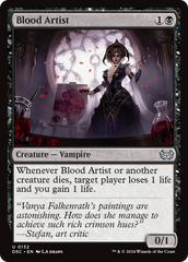 Blood Artist [Duskmourn: House of Horror Commander] | Gear Gaming Fayetteville