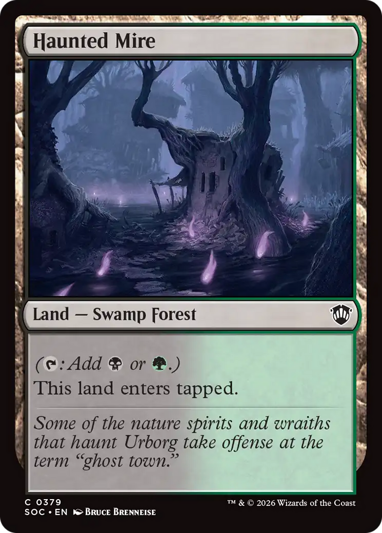 Haunted Mire [Secrets of Strixhaven Commander] | Gear Gaming Fayetteville