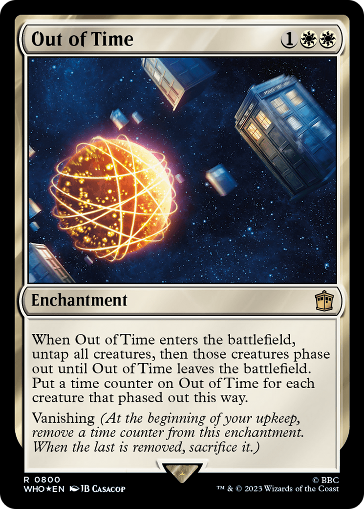 Out of Time (Surge Foil) [Doctor Who] | Gear Gaming Fayetteville