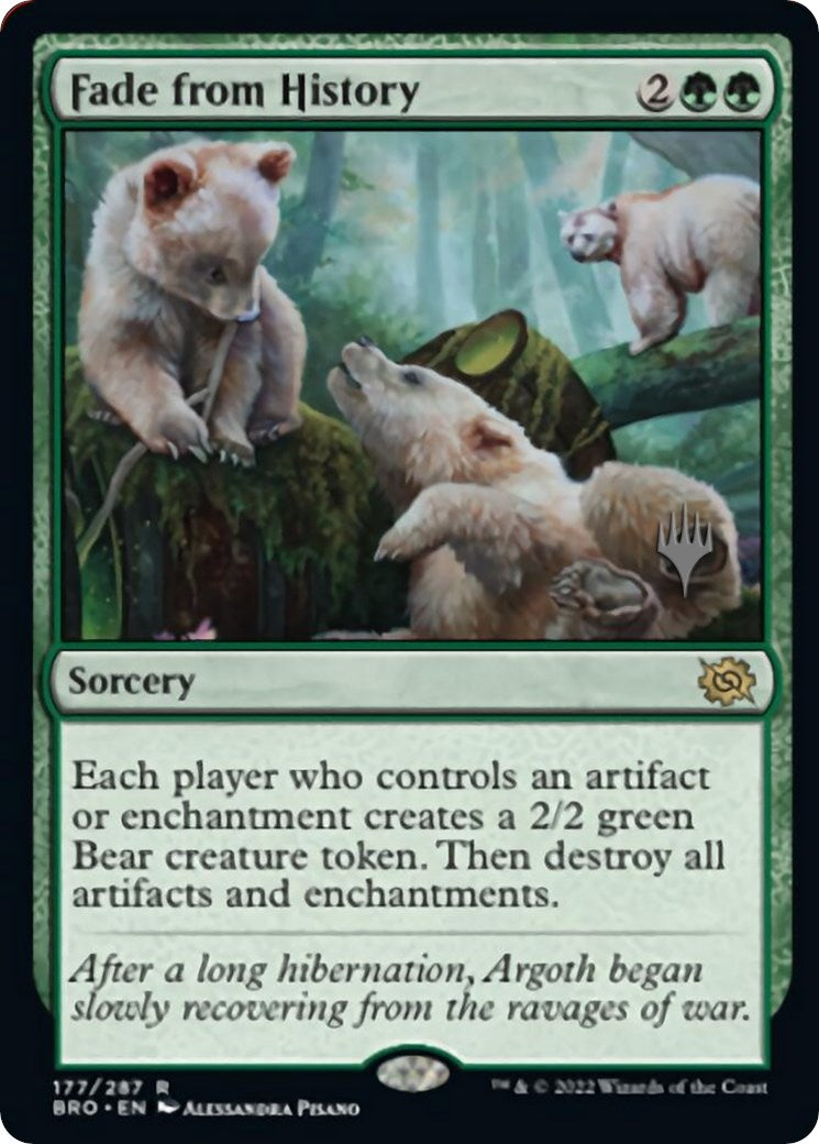 Fade from History (Promo Pack) [The Brothers' War Promos] | Gear Gaming Fayetteville