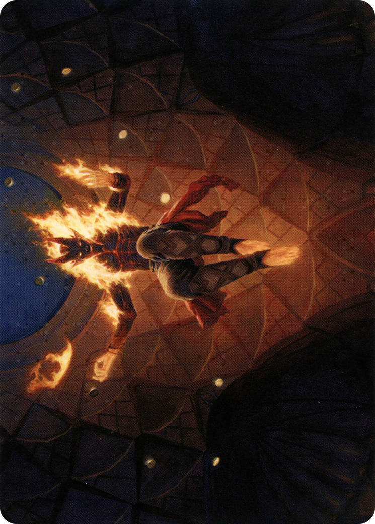 Yusri, Fortune's Flame Art Card [Modern Horizons 2 Art Series] | Gear Gaming Fayetteville