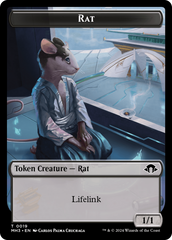 Phyrexian Germ // Rat Double-Sided Token [Modern Horizons 3 Tokens] | Gear Gaming Fayetteville