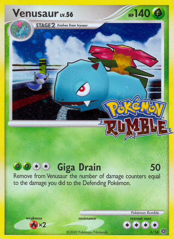 Venusaur (1/16) [Pokémon Rumble] | Gear Gaming Fayetteville