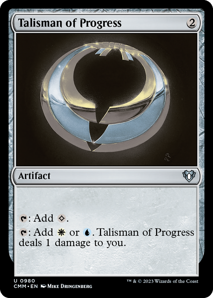 Talisman of Progress [Commander Masters] | Gear Gaming Fayetteville