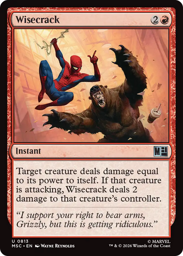 Wisecrack [Marvel Super Heroes Commander] | Gear Gaming Fayetteville