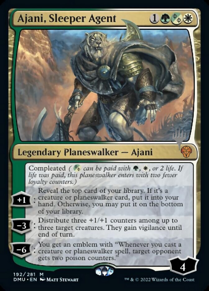 Ajani, Sleeper Agent (Promo Pack) [Dominaria United Promos] | Gear Gaming Fayetteville