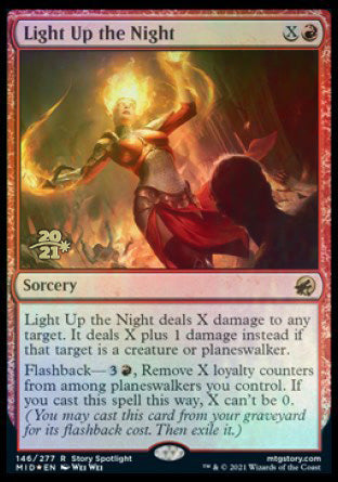 Light Up the Night [Innistrad: Midnight Hunt Prerelease Promos] | Gear Gaming Fayetteville