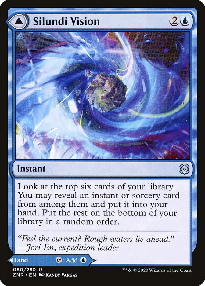 Silundi Vision // Silundi Isle [Zendikar Rising] | Gear Gaming Fayetteville