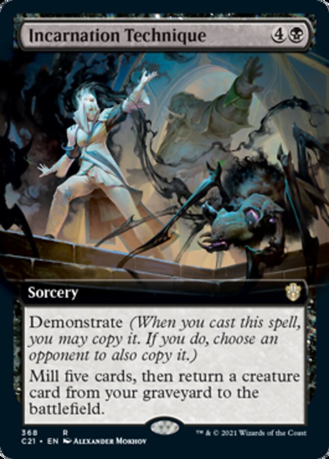 Incarnation Technique (Extended Art) [Commander 2021] | Gear Gaming Fayetteville