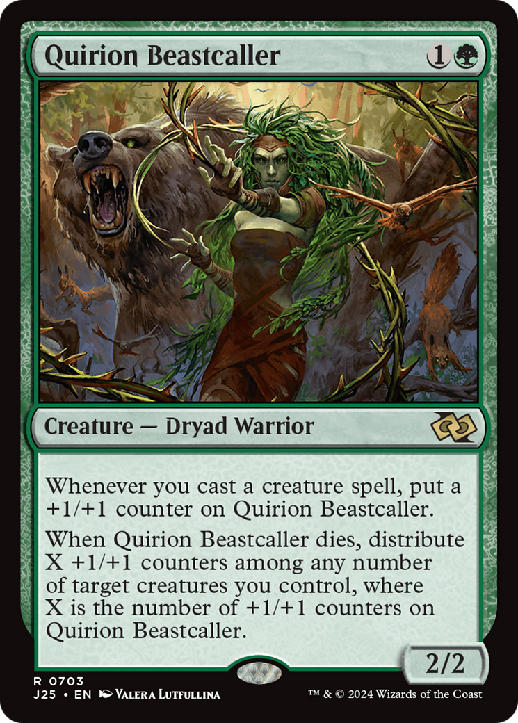 Quirion Beastcaller [Foundations Jumpstart] | Gear Gaming Fayetteville