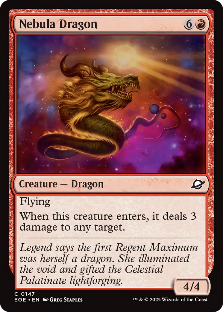 Nebula Dragon [Edge of Eternities] | Gear Gaming Fayetteville