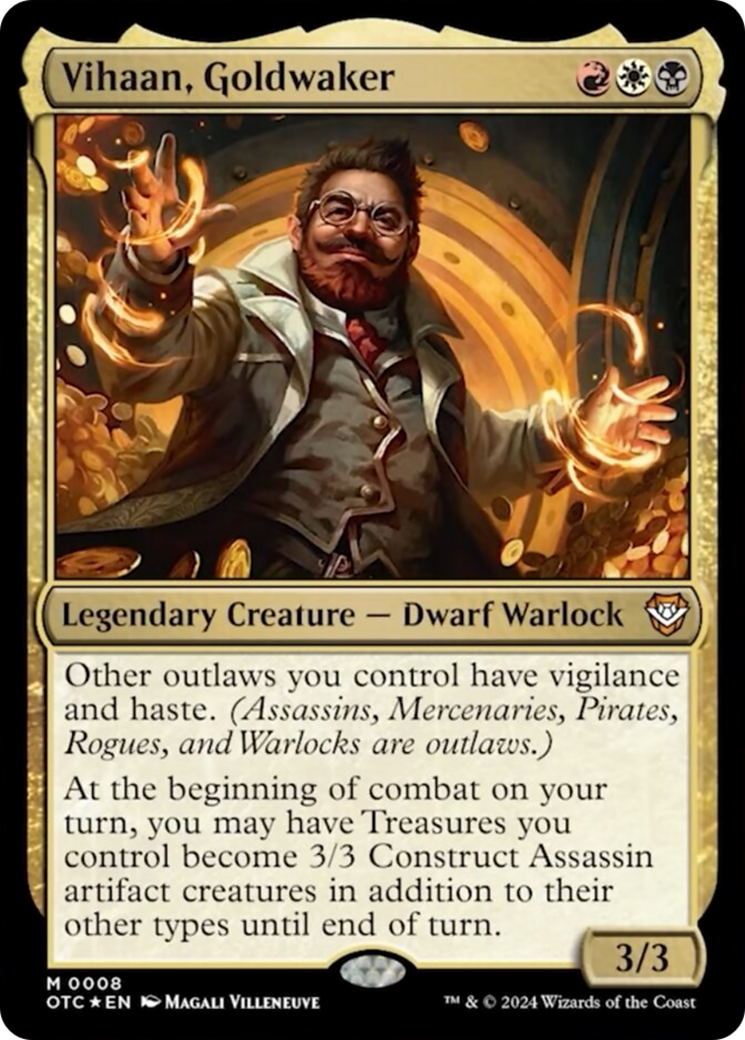 Vihaan, Goldwaker [Outlaws of Thunder Junction Commander] | Gear Gaming Fayetteville