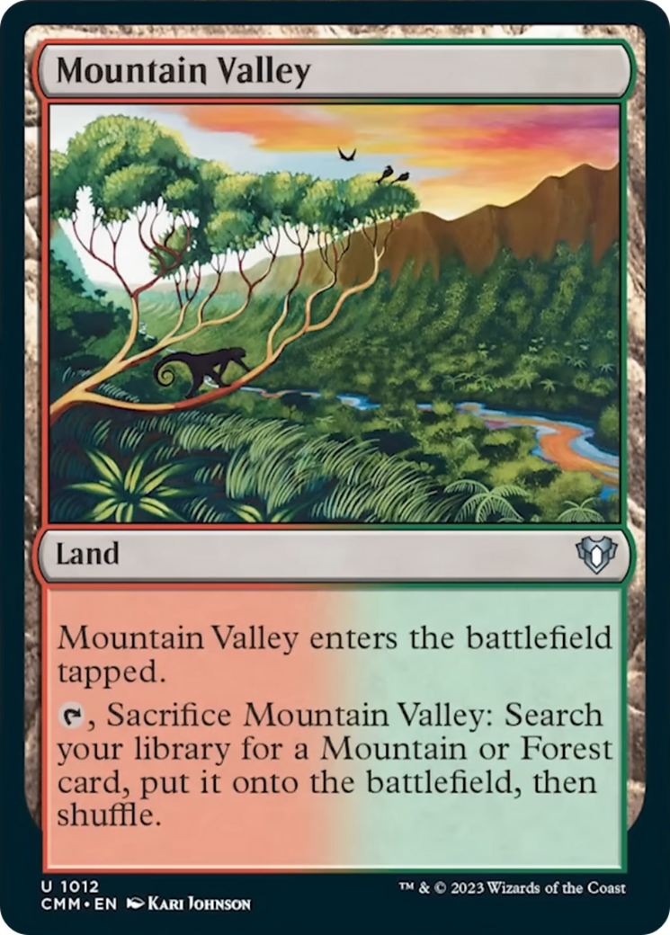 Mountain Valley [Commander Masters] | Gear Gaming Fayetteville