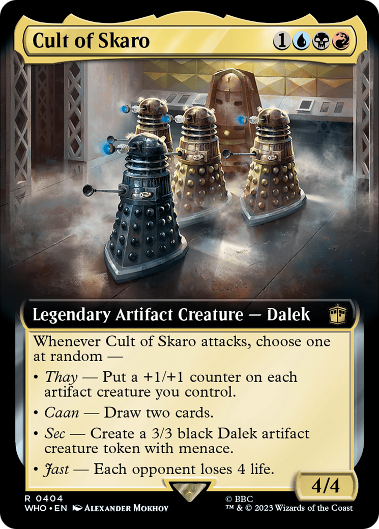 Cult of Skaro (Extended Art) [Doctor Who] | Gear Gaming Fayetteville