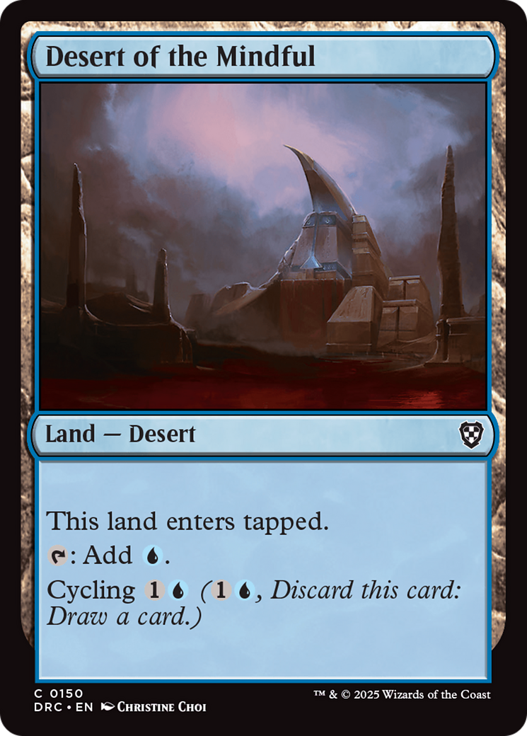 Desert of the Mindful [Aetherdrift Commander] | Gear Gaming Fayetteville