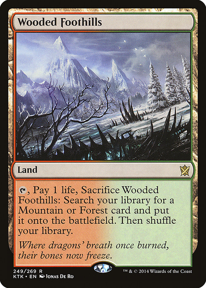 Wooded Foothills [Khans of Tarkir] | Gear Gaming Fayetteville