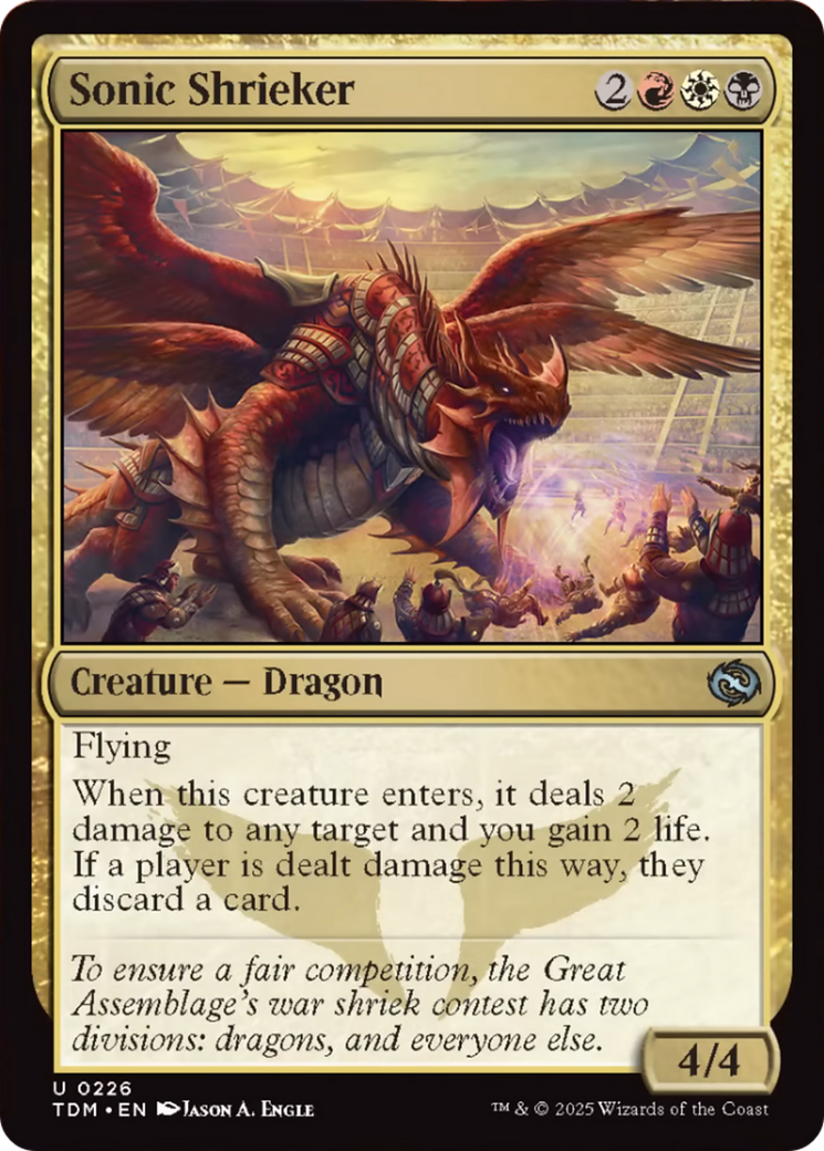 Sonic Shrieker [Tarkir: Dragonstorm] | Gear Gaming Fayetteville