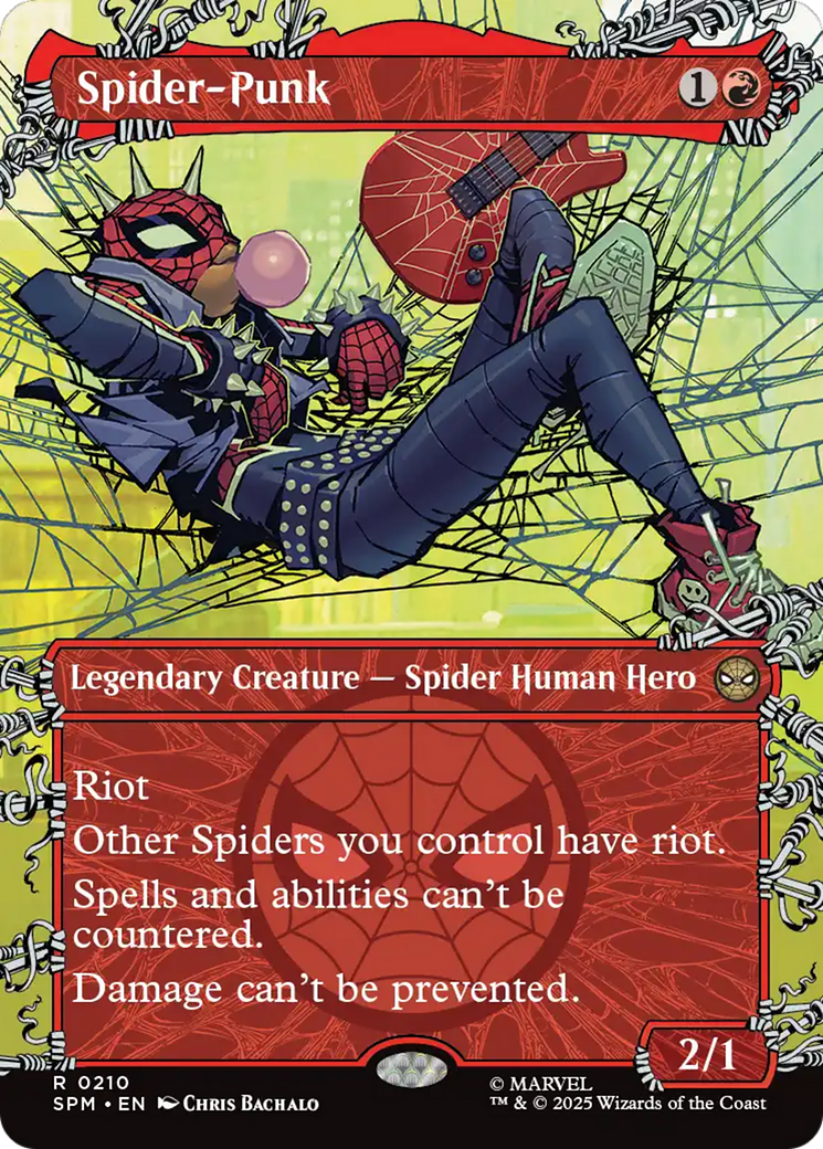 Spider-Punk (0210) (Borderless) [Marvel's Spider-Man] | Gear Gaming Fayetteville
