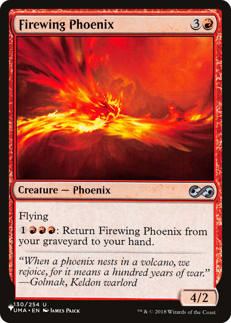 Firewing Phoenix [The List Reprints] | Gear Gaming Fayetteville