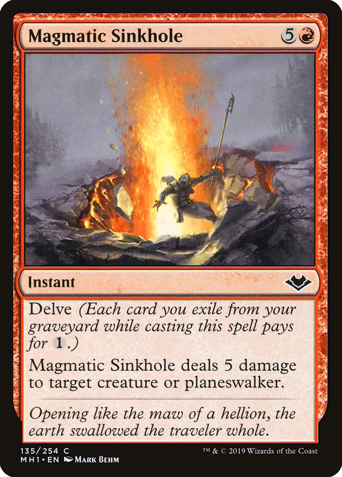 Magmatic Sinkhole [Modern Horizons] | Gear Gaming Fayetteville