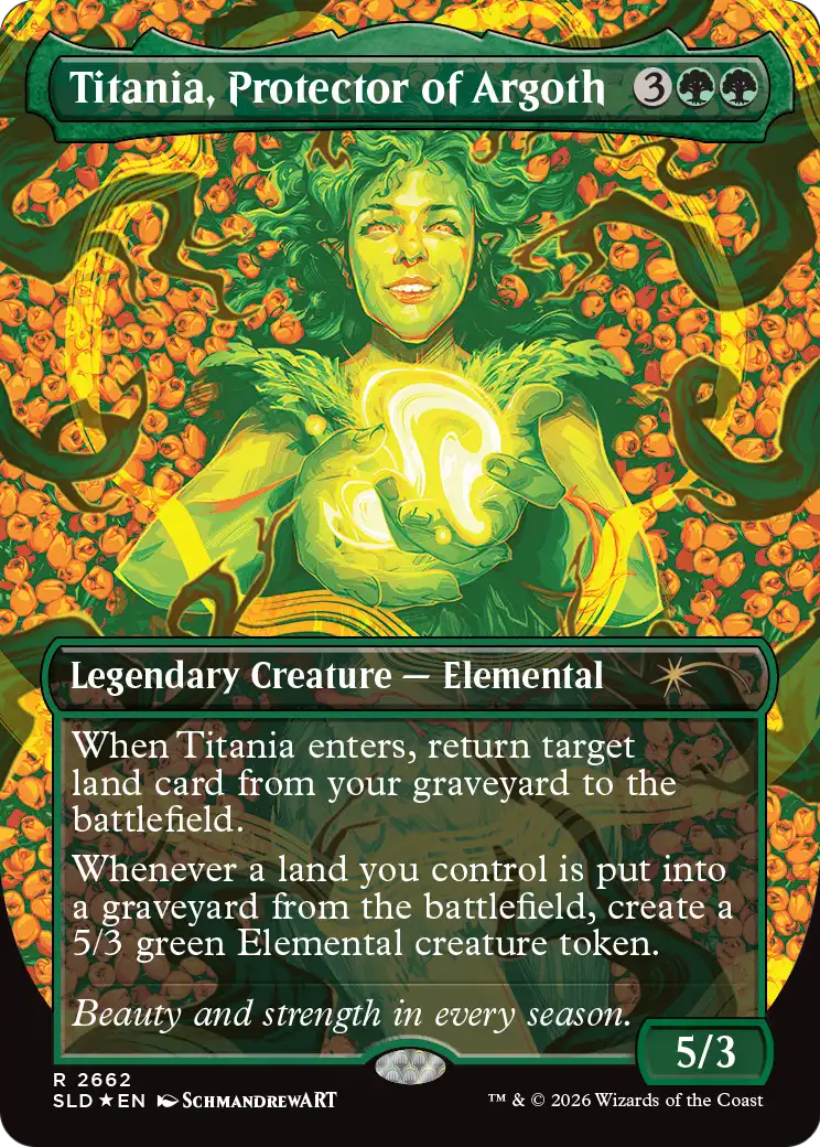 Titania, Protector of Argoth [Secret Lair Drop Series] | Gear Gaming Fayetteville