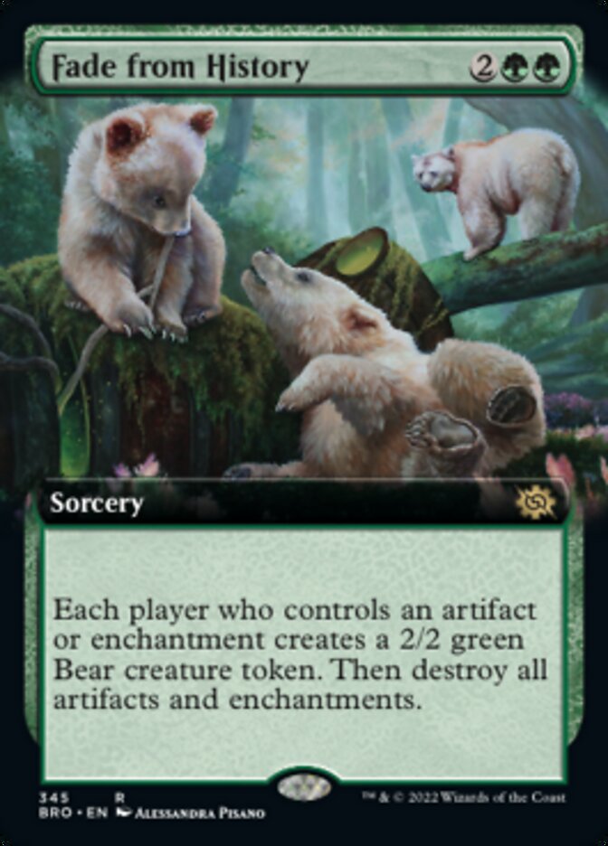 Fade from History (Extended Art) [The Brothers' War] | Gear Gaming Fayetteville
