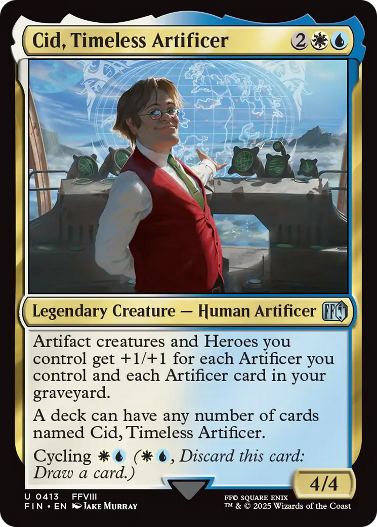 Cid, Timeless Artificer (0413) [FINAL FANTASY] | Gear Gaming Fayetteville