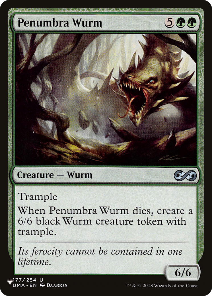 Penumbra Wurm [The List Reprints] | Gear Gaming Fayetteville