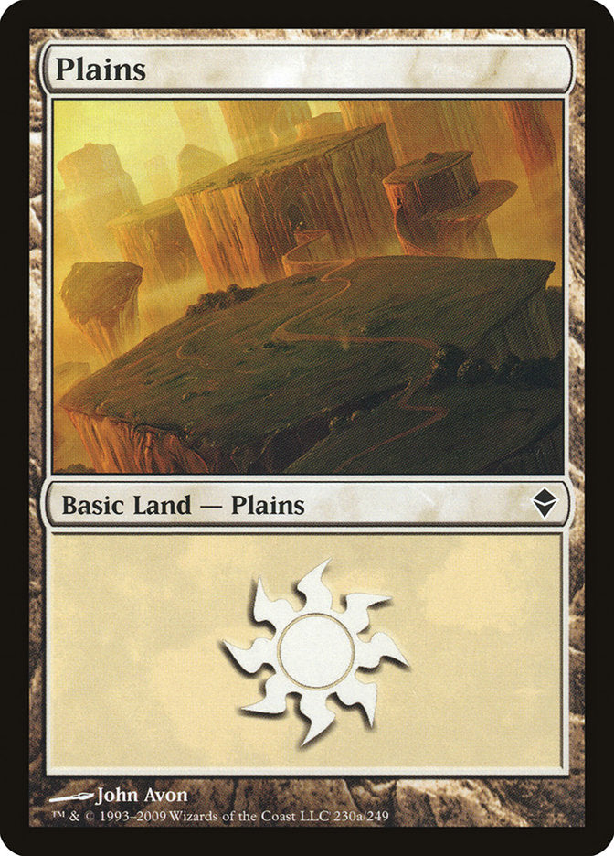 Plains (230a) [Zendikar] | Gear Gaming Fayetteville