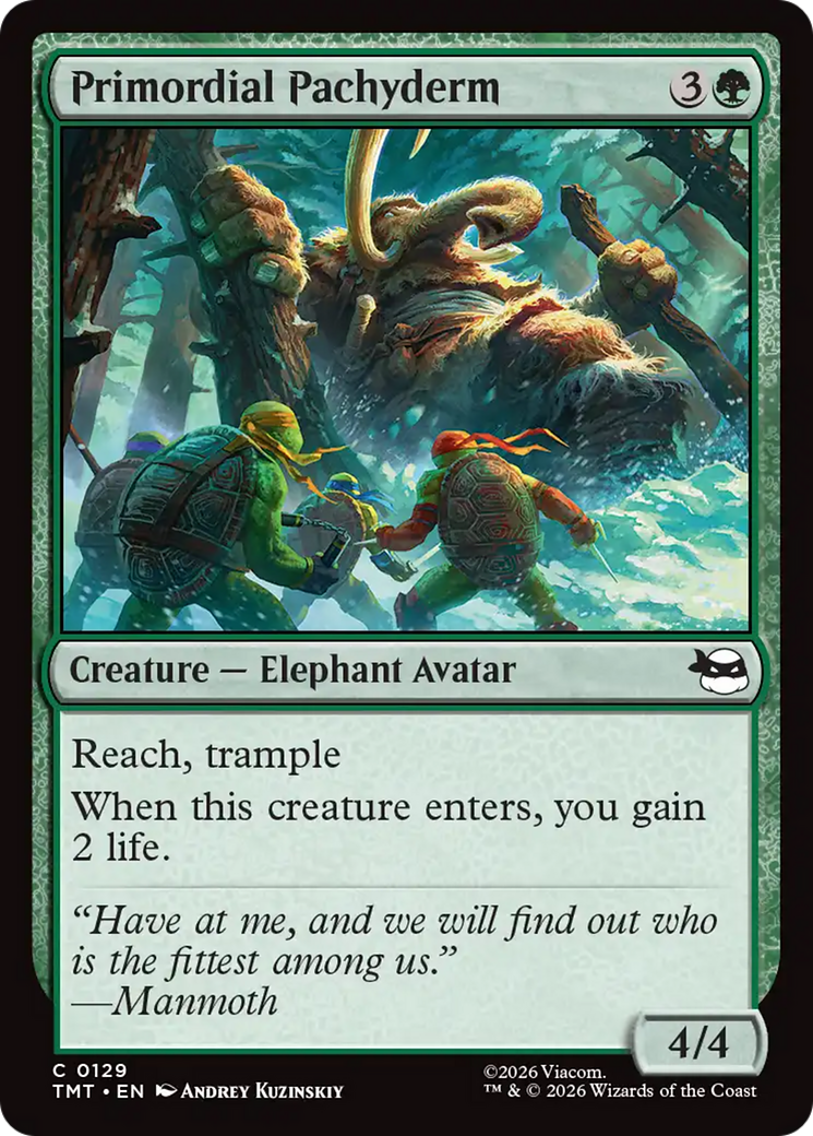 Primordial Pachyderm [Teenage Mutant Ninja Turtles] | Gear Gaming Fayetteville