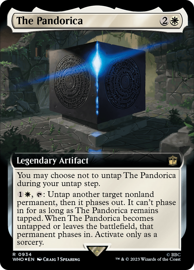 The Pandorica (Extended Art) (Surge Foil) [Doctor Who] | Gear Gaming Fayetteville