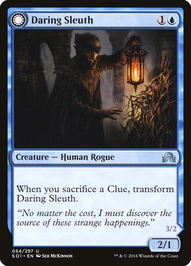 Daring Sleuth // Bearer of Overwhelming Truths [Shadows over Innistrad] | Gear Gaming Fayetteville
