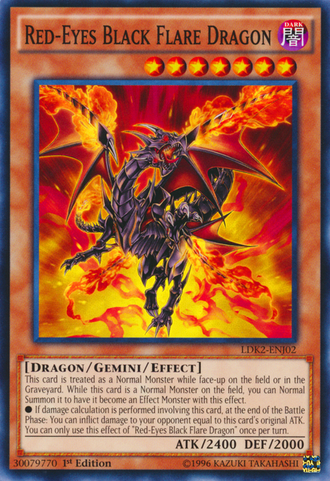 Red-Eyes Black Flare Dragon [LDK2-ENJ02] Common | Gear Gaming Fayetteville