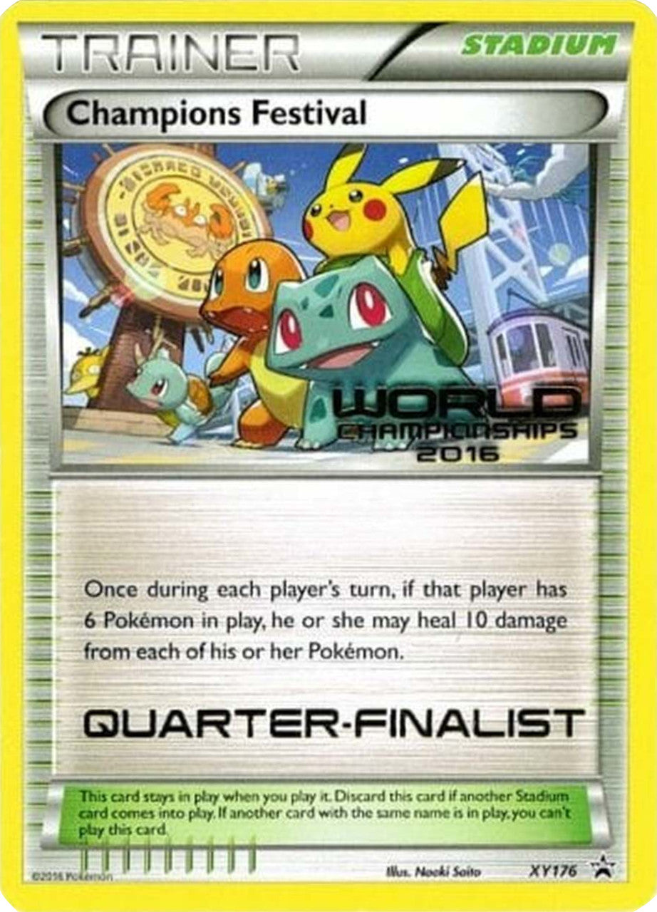Champions Festival (XY176) (2016 Quarter Finalist) [XY: Black Star Promos] | Gear Gaming Fayetteville