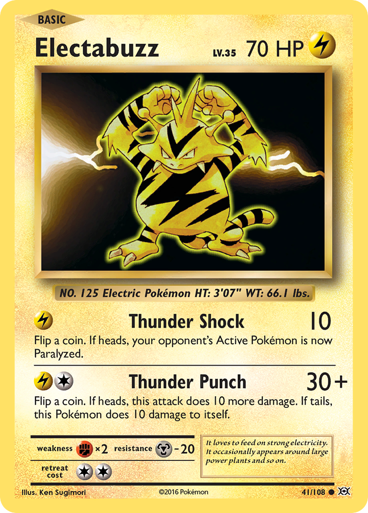 Electabuzz (41/108) [XY: Evolutions] | Gear Gaming Fayetteville