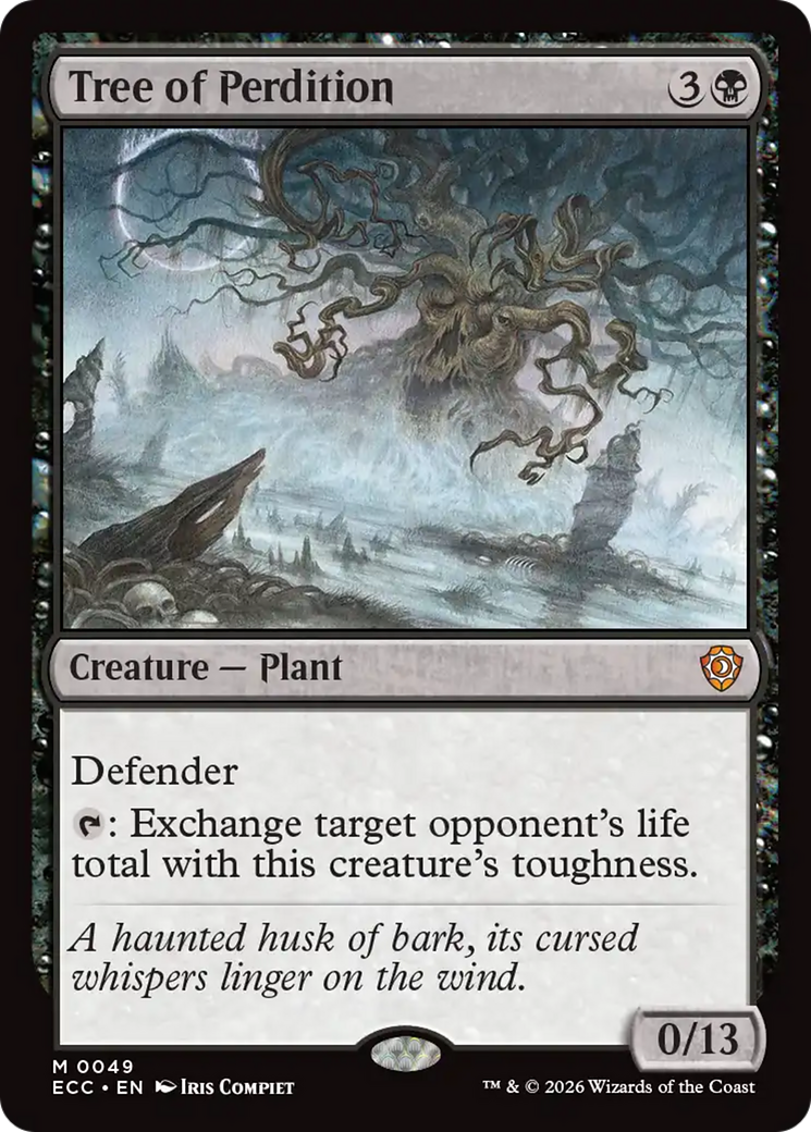 Tree of Perdition [Lorwyn Eclipsed Commander] | Gear Gaming Fayetteville