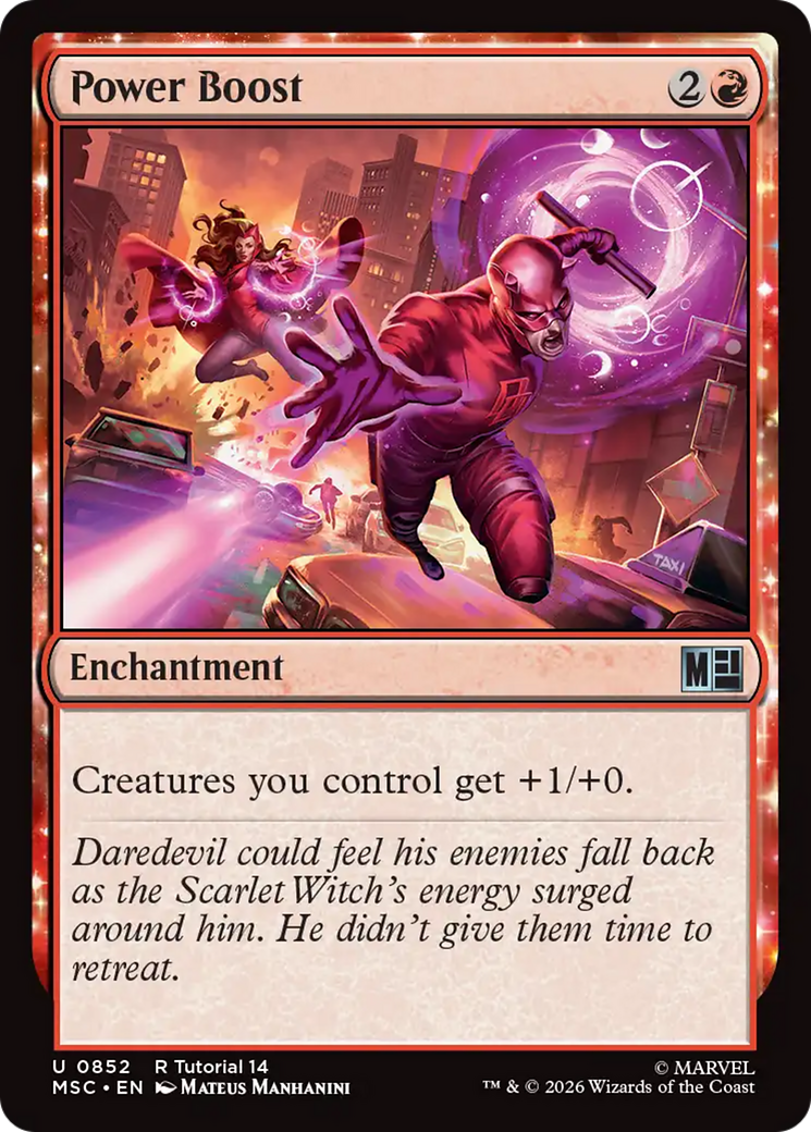 Power Boost [Marvel Super Heroes Commander] | Gear Gaming Fayetteville