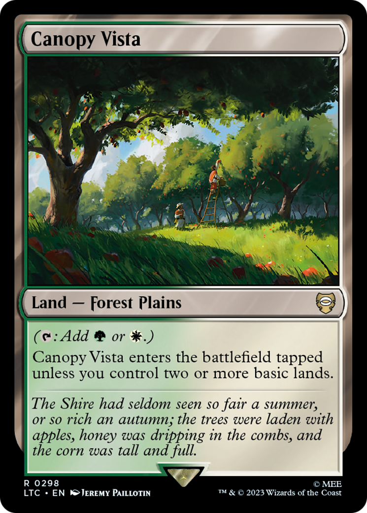 Canopy Vista [The Lord of the Rings: Tales of Middle-Earth Commander] | Gear Gaming Fayetteville