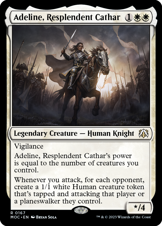 Adeline, Resplendent Cathar [March of the Machine Commander] | Gear Gaming Fayetteville