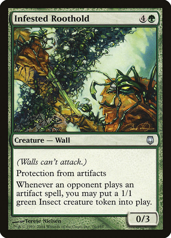 Infested Roothold [Darksteel] | Gear Gaming Fayetteville