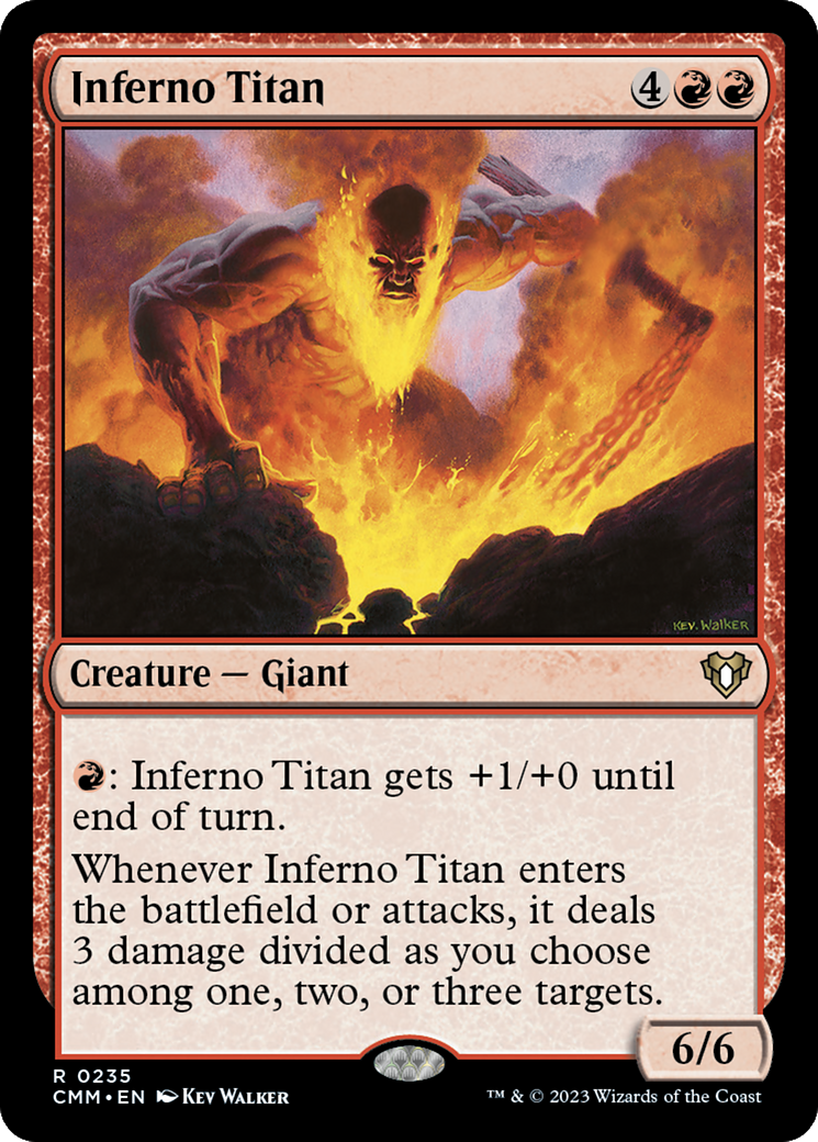 Inferno Titan [Commander Masters] | Gear Gaming Fayetteville