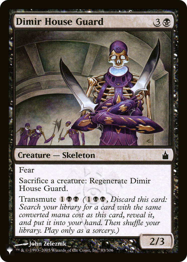 Dimir House Guard [The List Reprints] | Gear Gaming Fayetteville