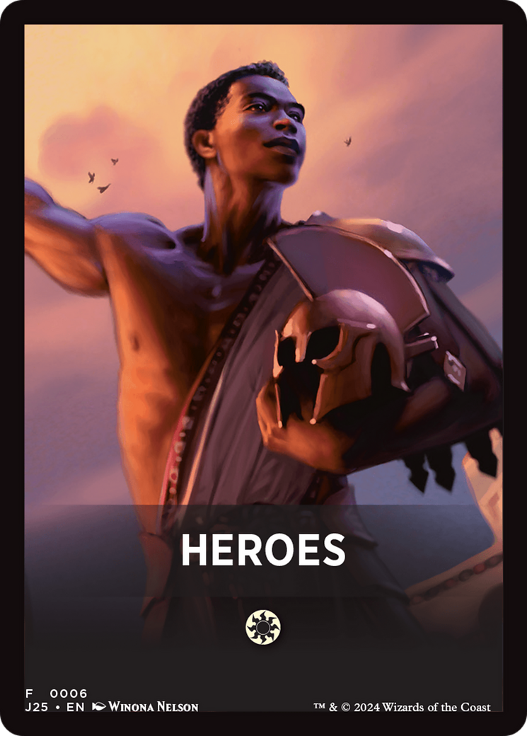 Heroes Theme Card [Foundations Jumpstart Front Cards] | Gear Gaming Fayetteville