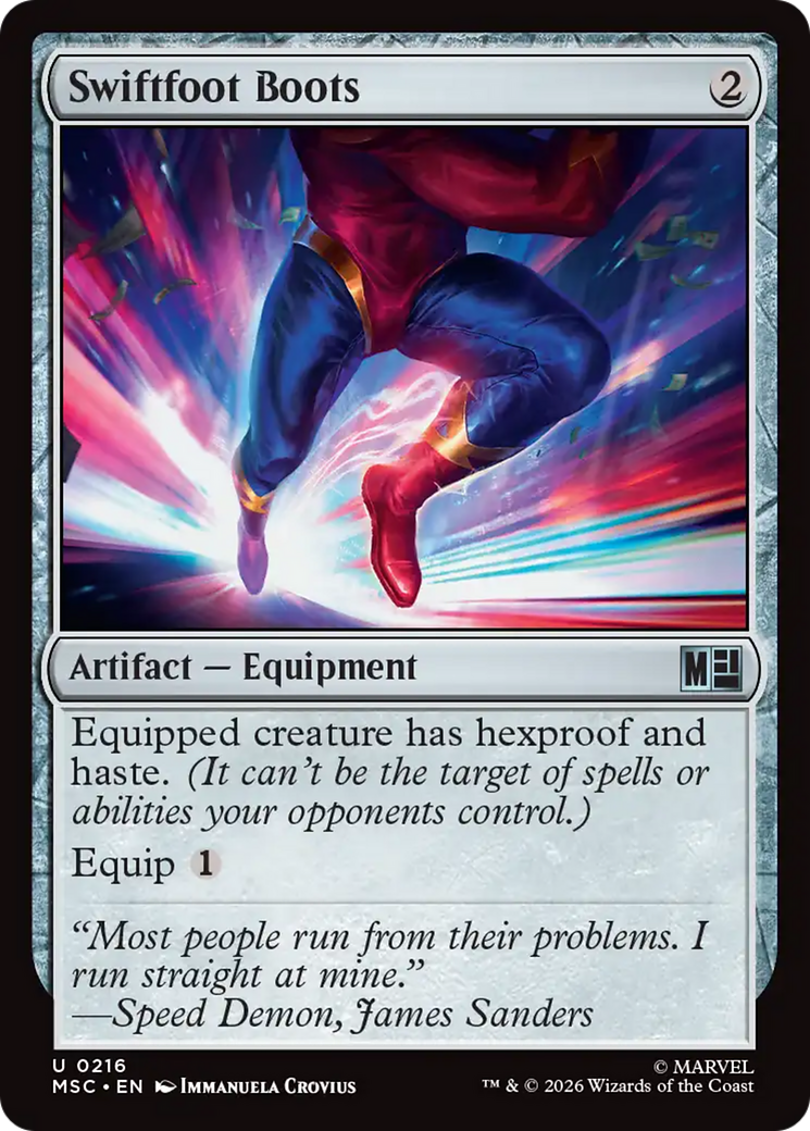 Swiftfoot Boots [Marvel Super Heroes Commander] | Gear Gaming Fayetteville